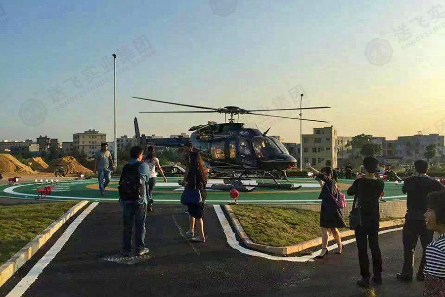 海南?？?海南省腫瘤醫(yī)院 地面停機坪的試飛驗收圖1