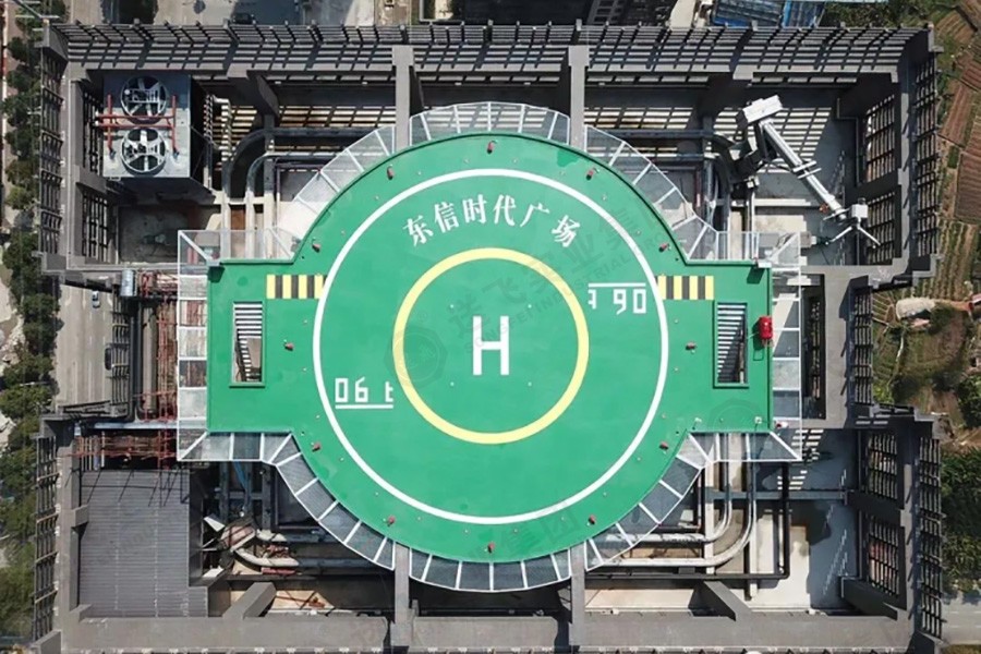 直升機(jī)停機(jī)坪機(jī)場(chǎng)標(biāo)志顏色是固定的嗎？都有哪些？